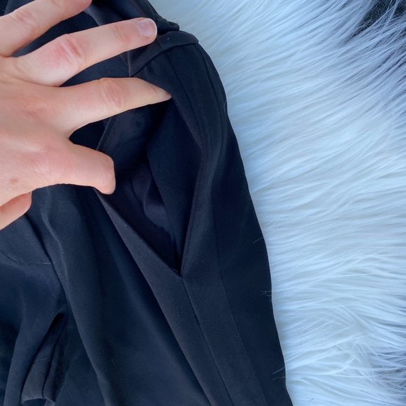 Aritzia Wilfred Ermont Pants Trouser Zipper Black Size Small - Picture 5 of 9